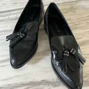 Black Tassel Loafers